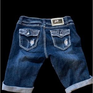 papaya y2k shorts